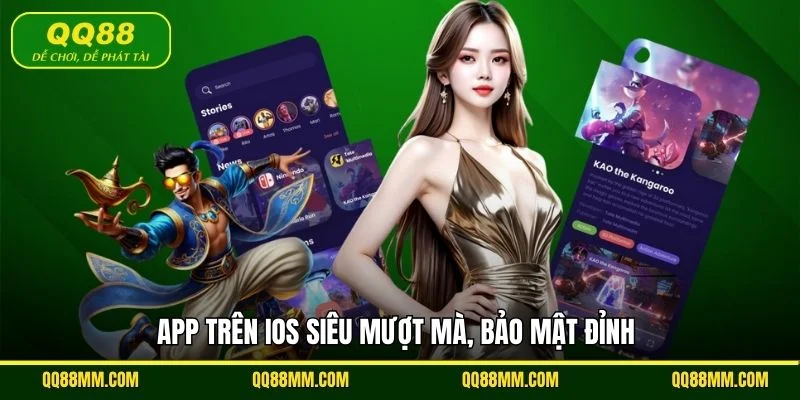 App trên iOS siêu mượt mà, bảo mật đỉnh
